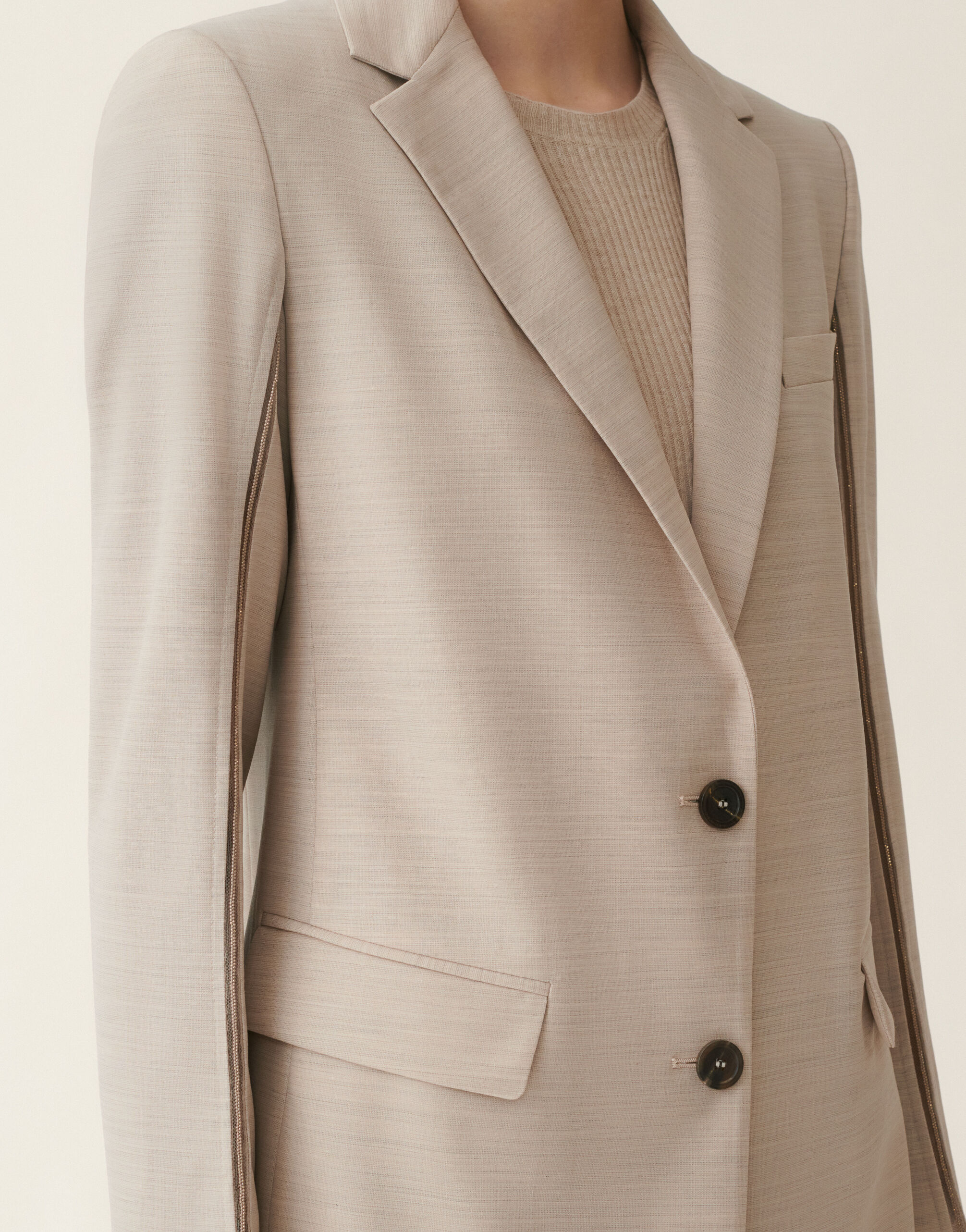 Fabiana Filippi Blazer en laine fraîche, cachà Cachà GCD216F168M2760000