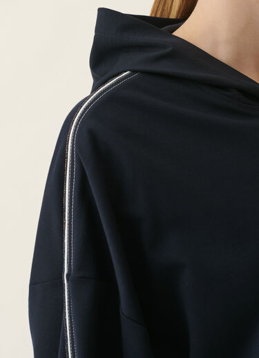 Fabiana Filippi Sweat en jersey point Milano, bleu nuit Bleu nuit JED216F263M3100000