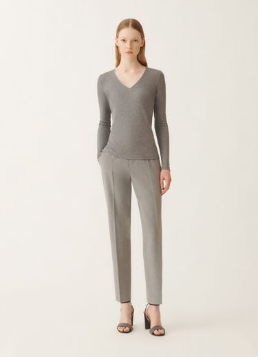 Fabiana Filippi T-shirt en jersey, gris rocheux GRIS JED215F130L5770000