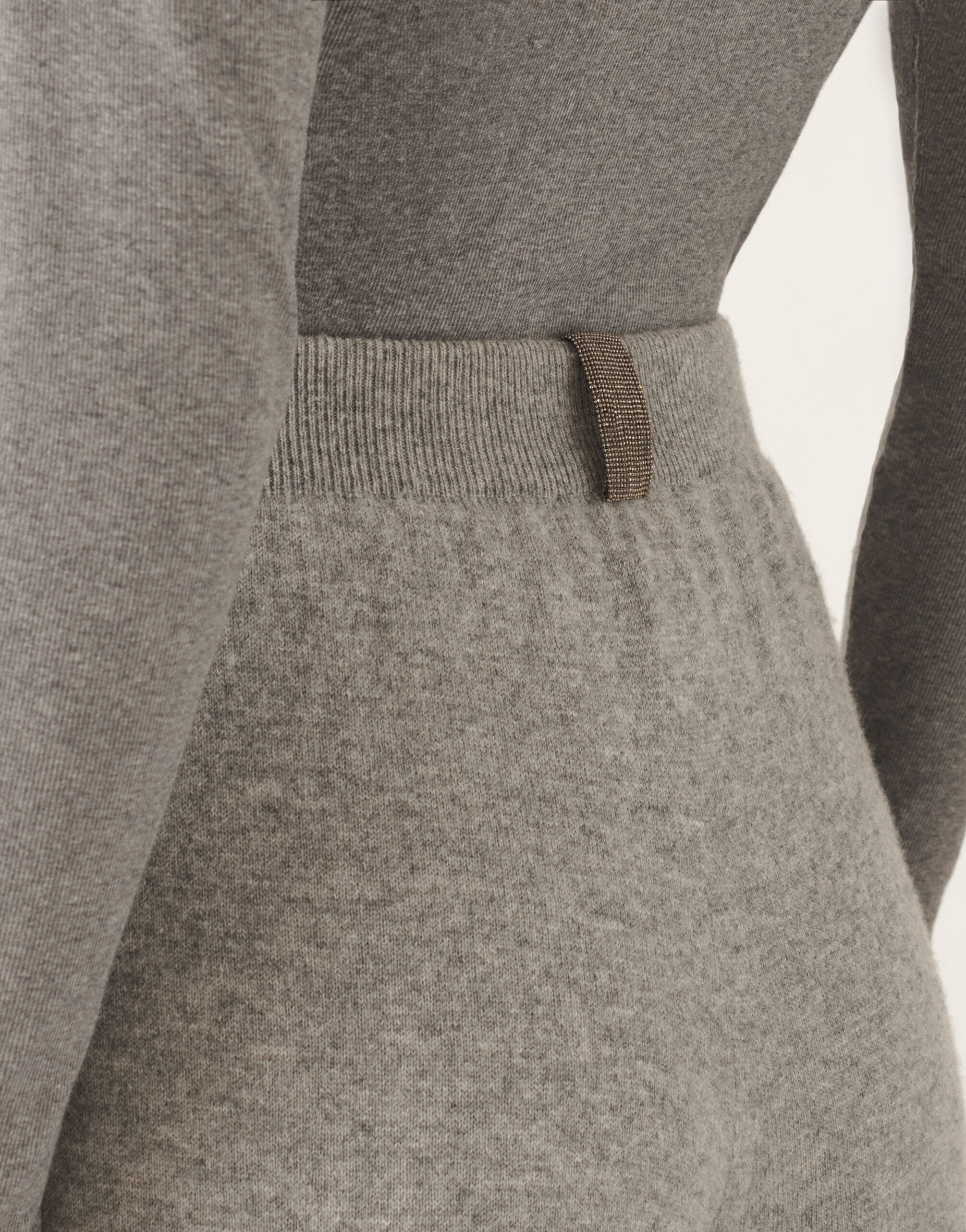 Fabiana Filippi Hose aus Platinum, felsgrau Grau PAD215F336L5170000