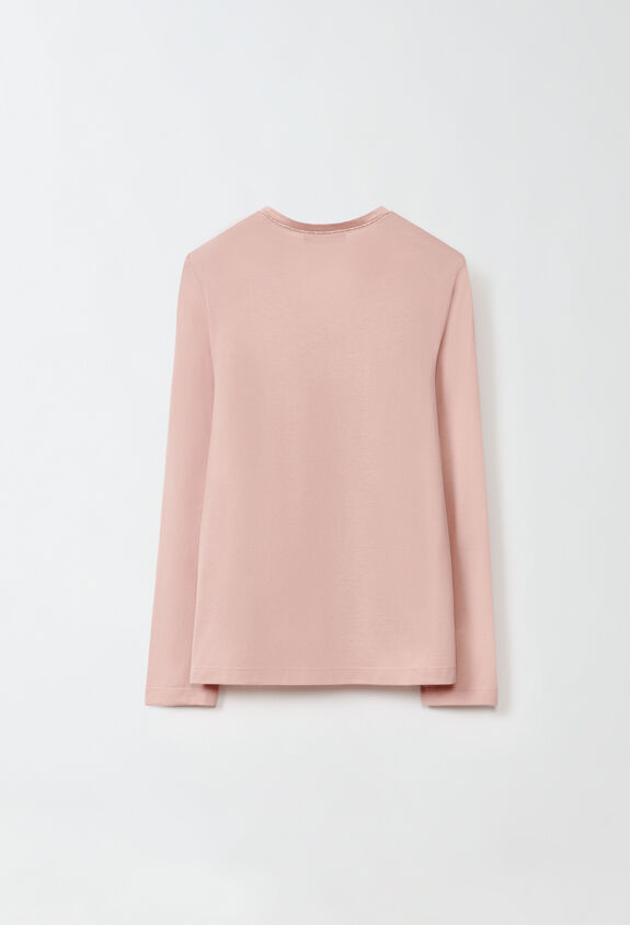 Fabiana Filippi Jersey T-shirt, medium pink PINK JED224F606SK000000