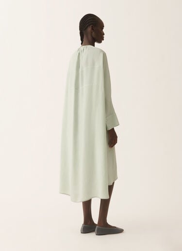Fabiana Filippi Vestido midi fluido, verde Ghirri Verde Ghirri ABD266F183D9540000