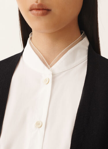 Fabiana Filippi Cardigan en coton biologique, bleu nuit BLEU NUIT MAD276F460M1950000