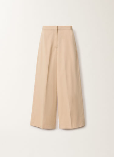 Fabiana Filippi Cotton gabardine trousers, sand SAND PAD275F772L1910000