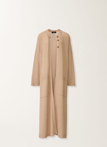 Cardigan in Platinum, beech Fabiana Filippi Cardigan in Platinum, beech Beech MAD266F026N1280000