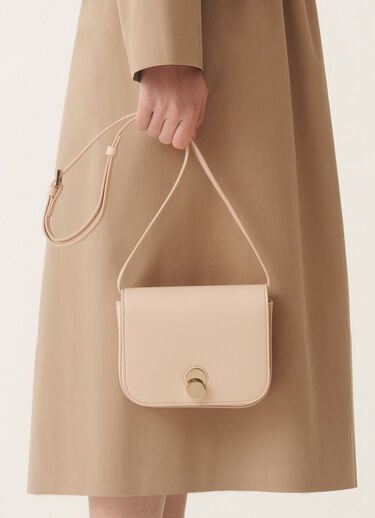 Fabiana Filippi Eclissi calfskin mini messenger bag, candy CANDY BGD265A860L2140000