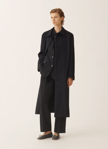 Fabiana Filippi Camicia in crepe de chine, blu notte Blu CAD266F301L7750000