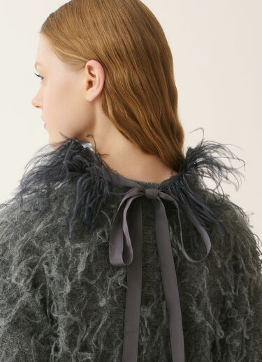 Fabiana Filippi Mohair sweater, charcoal Charcoal MAD226F464M651M439