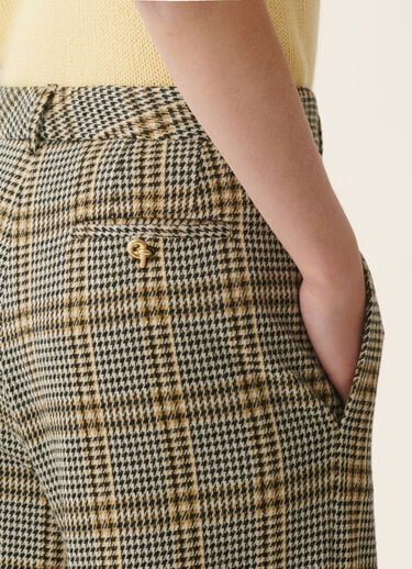 Check jersey trousers, grey Fabiana Filippi Check jersey trousers, grey Gray PAD226F307M4050000
