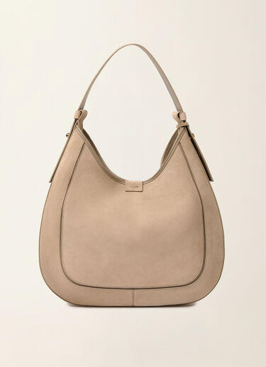 Hobo bag en daim, cachà Fabiana Filippi Hobo bag en daim, cachà Cachà BGD216A803M5340000