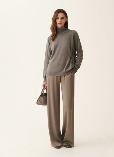 Platinum-Rollkragenpullover, Falcon Fabiana Filippi Platinum-Rollkragenpullover, Falcon Falcon MAD226F423M2810000