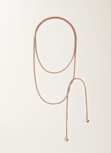 Fabiana Filippi Filo Diamante necklace, caramel CARAMEL BXD276A958M0470000