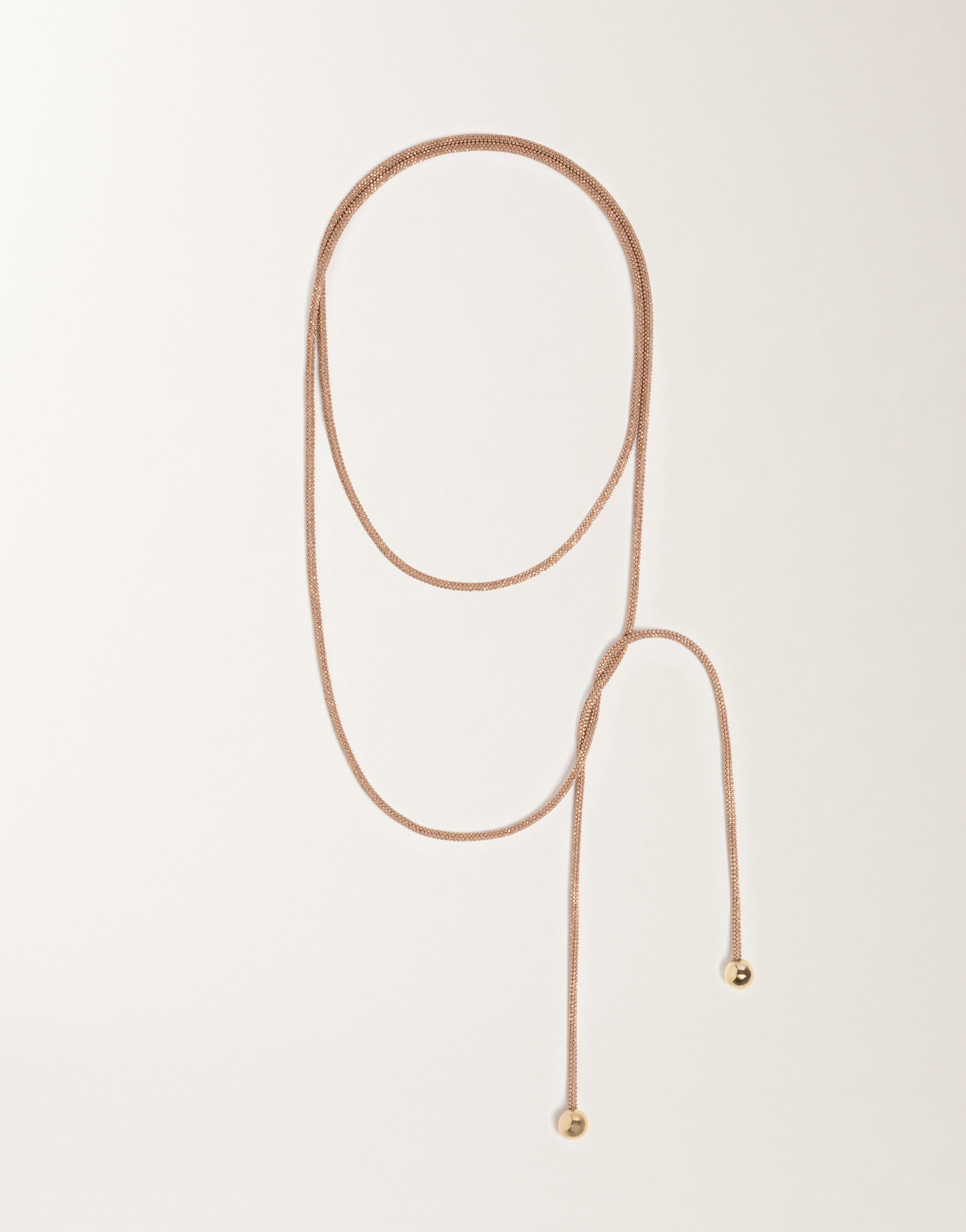 Fabiana Filippi Filo Diamante necklace, caramel CARAMEL BXD276A958M0470000