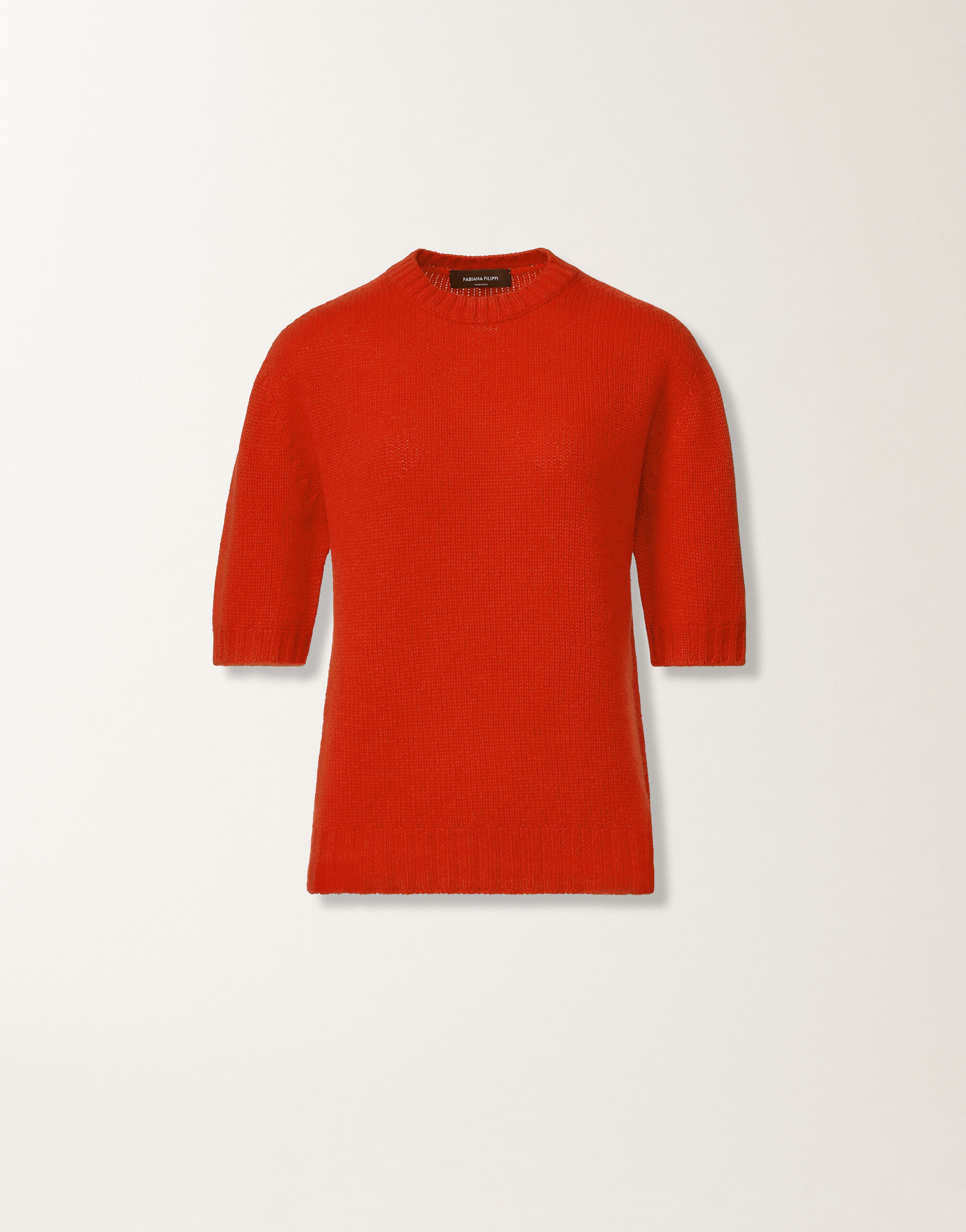 Fabiana Filippi Cashmere sweater, lacquer Red MAD225F490N9000000