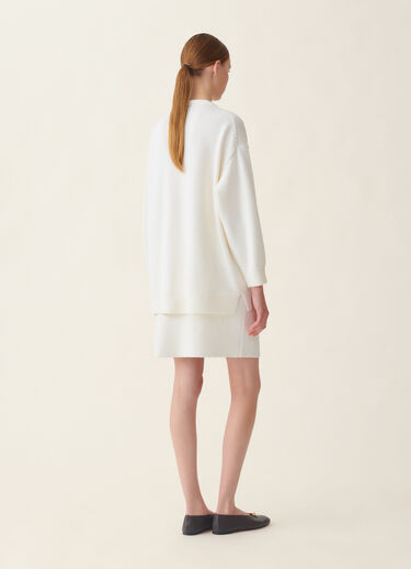 Fabiana Filippi Cardigan en laine mérinos, raphia Raphia MAD216F063D4620000