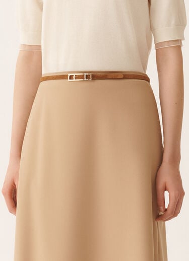 Suede belt, wicker Fabiana Filippi Suede belt, wicker Brown AAD266A037M0000000