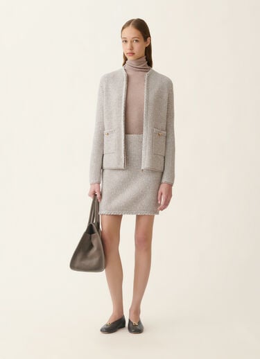 Fabiana Filippi Tweedjacke, granit Granit GCD216F165M2570000