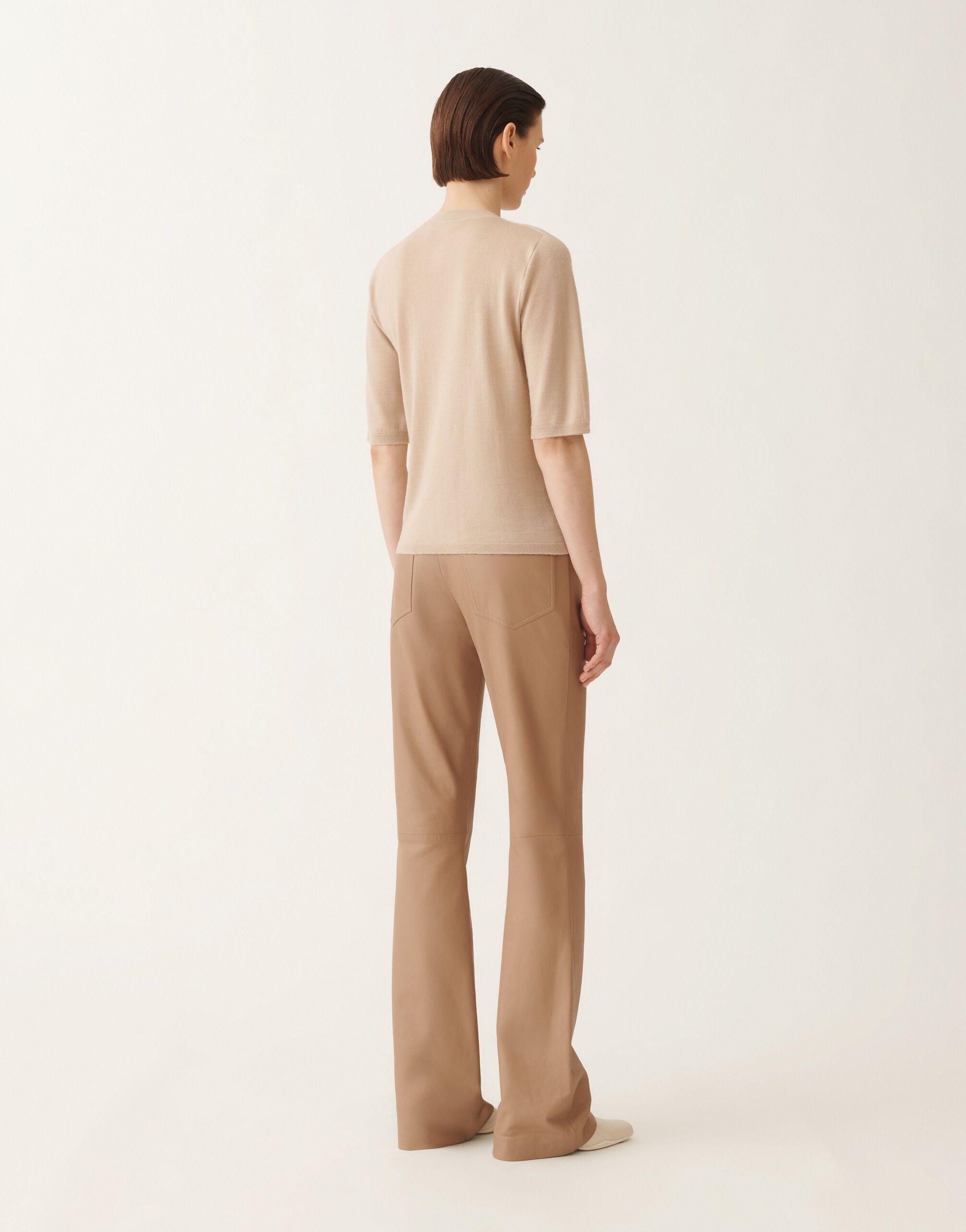 Fabiana Filippi Maglia in cashmere e seta, acero BEIGE MAD215F001N9070000