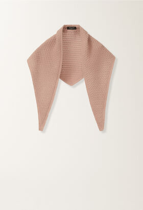 Fabiana Filippi Platinum mohair scarf, smoke pink PINK SAD215A919L5510000
