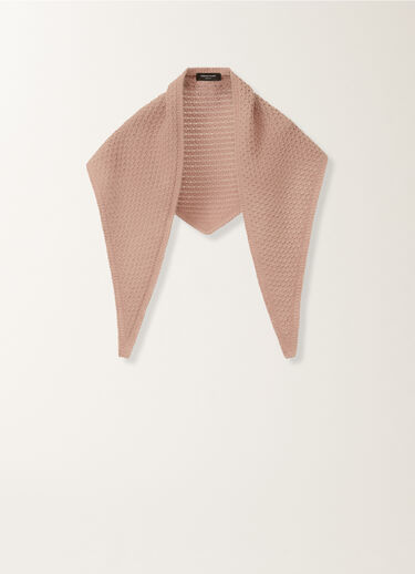 Fabiana Filippi Platinum mohair scarf, smoke pink PINK SAD215A919L5510000