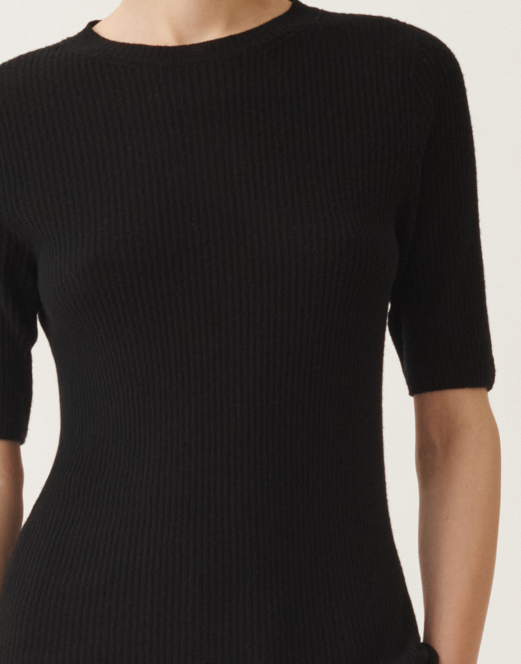 Fabiana Filippi Maglia in Platinum, nero Nero MAD215F022D2300000