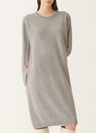 Fabiana Filippi Platinum dress, rock grey GREY ABD215F141L5170000