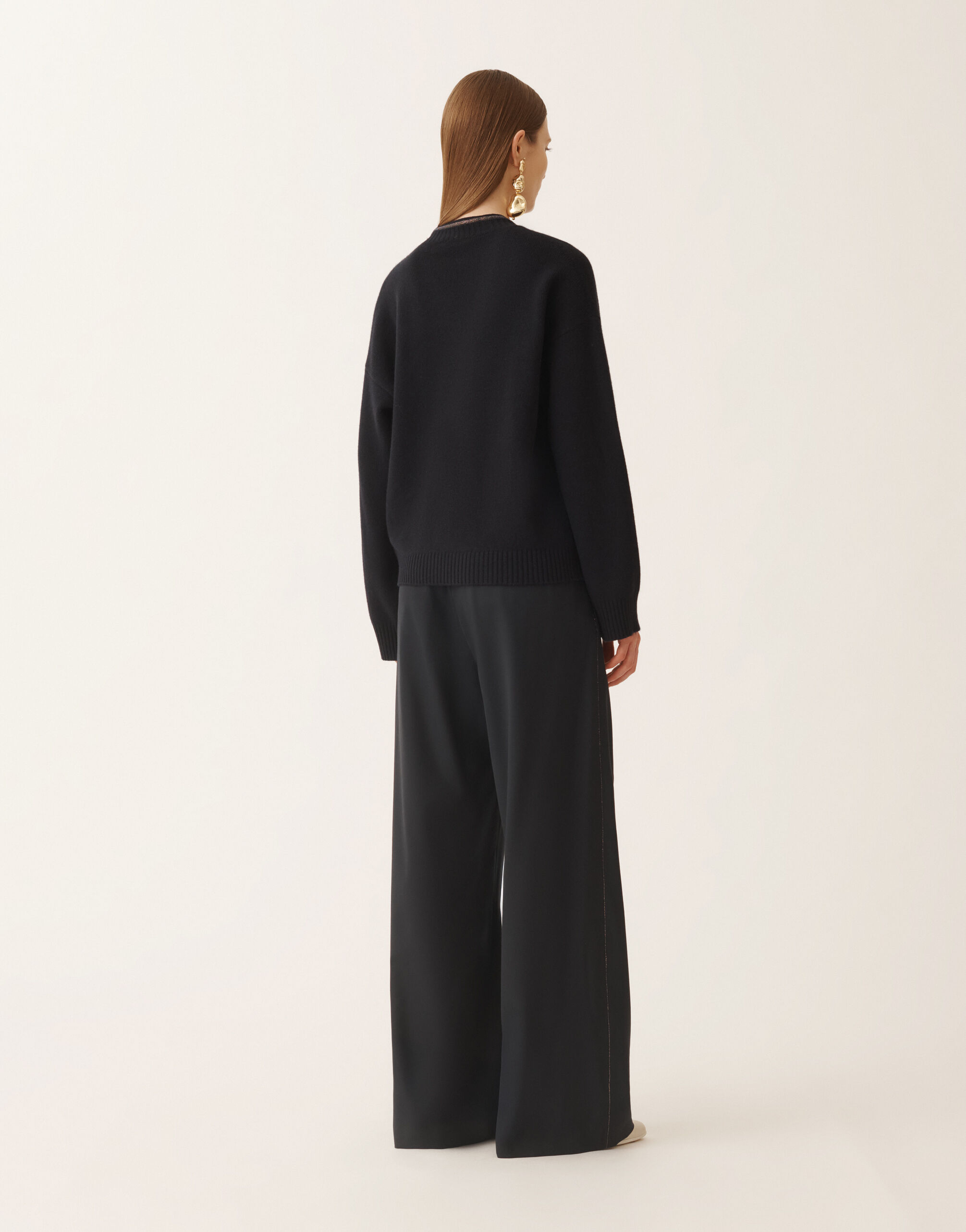 Fabiana Filippi Maglia in Platinum, blu notte Blu MAD225F467L5170000