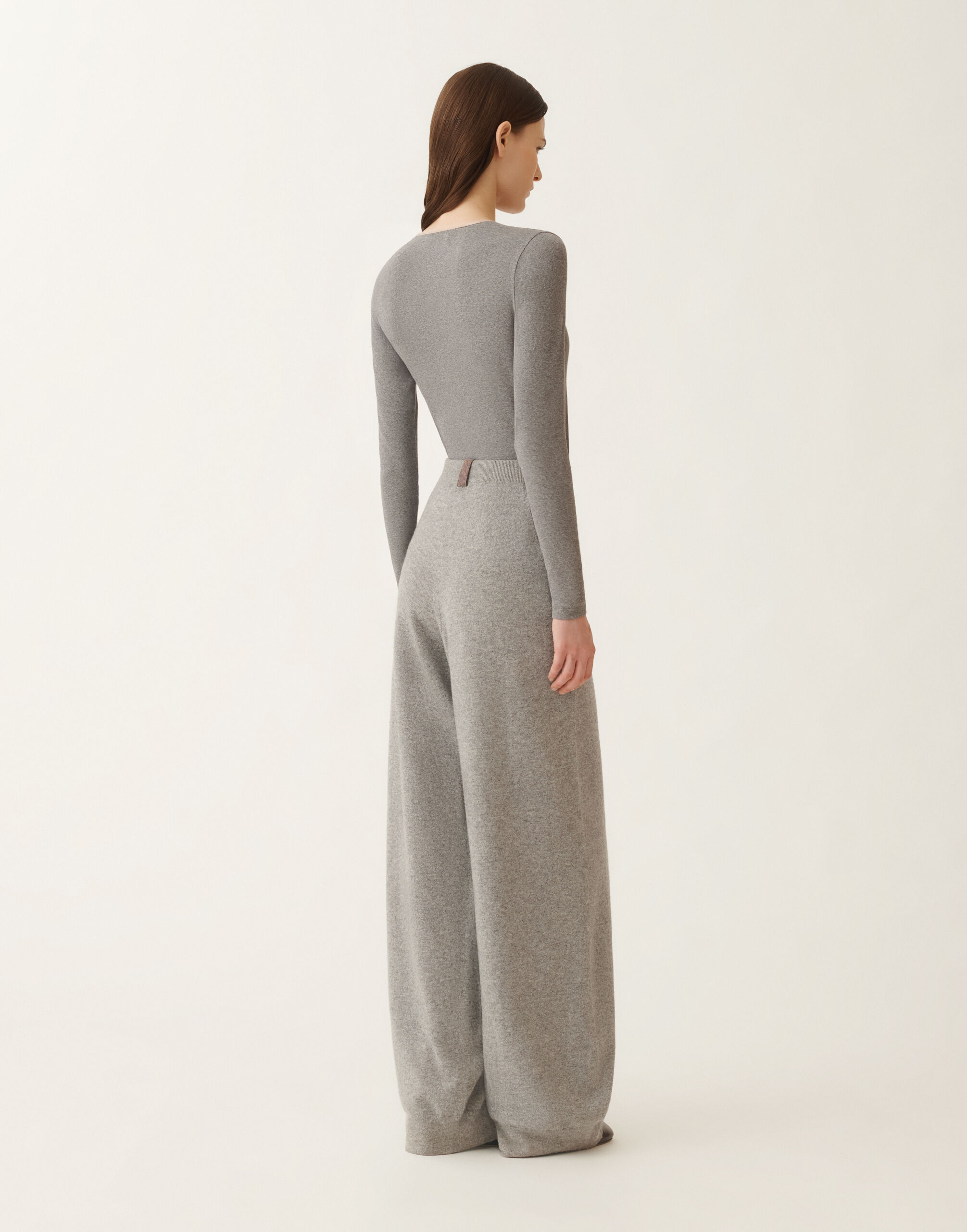 Platinum trousers, rock grey for Women | Fabiana Filippi®