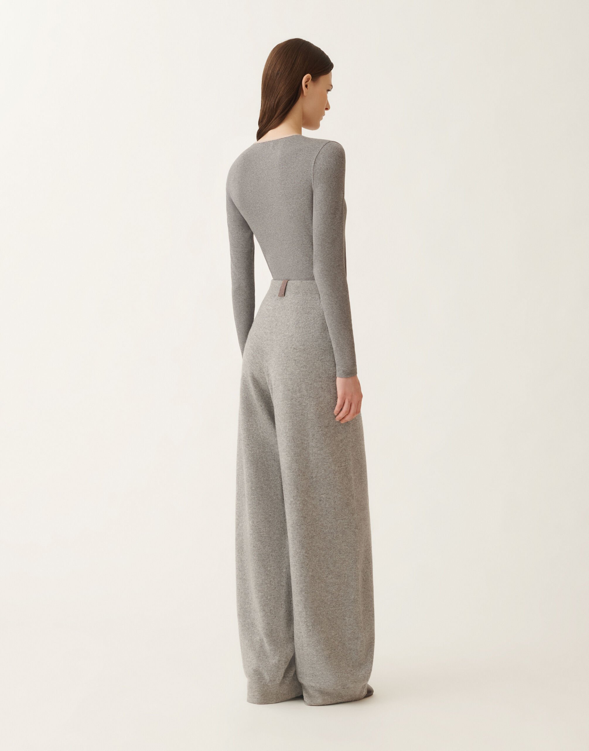 Fabiana Filippi Hose aus Platinum, felsgrau Grau PAD215F336L5170000