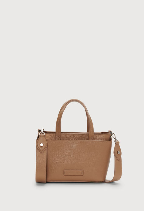 Fabiana Filippi Small leather handbag, camel BGD264A774I3370000