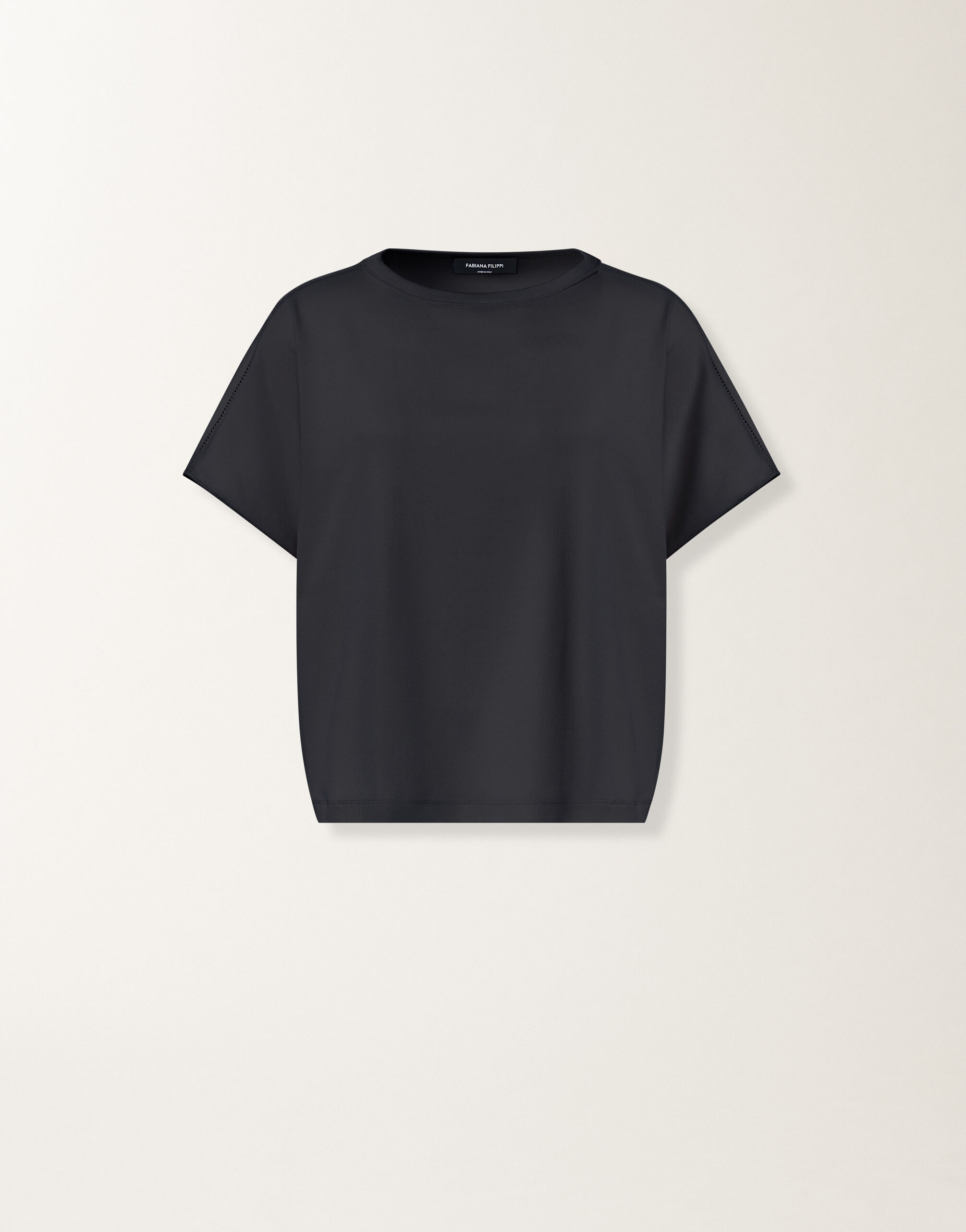 Fabiana Filippi Night blue jersey T-shirt MIDNIGHT BLUE JED276F568M2090000