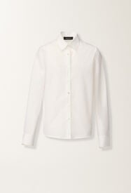 Fabiana Filippi Camicia in popeline, bianco ottico Bianco CAD266F233L5820000