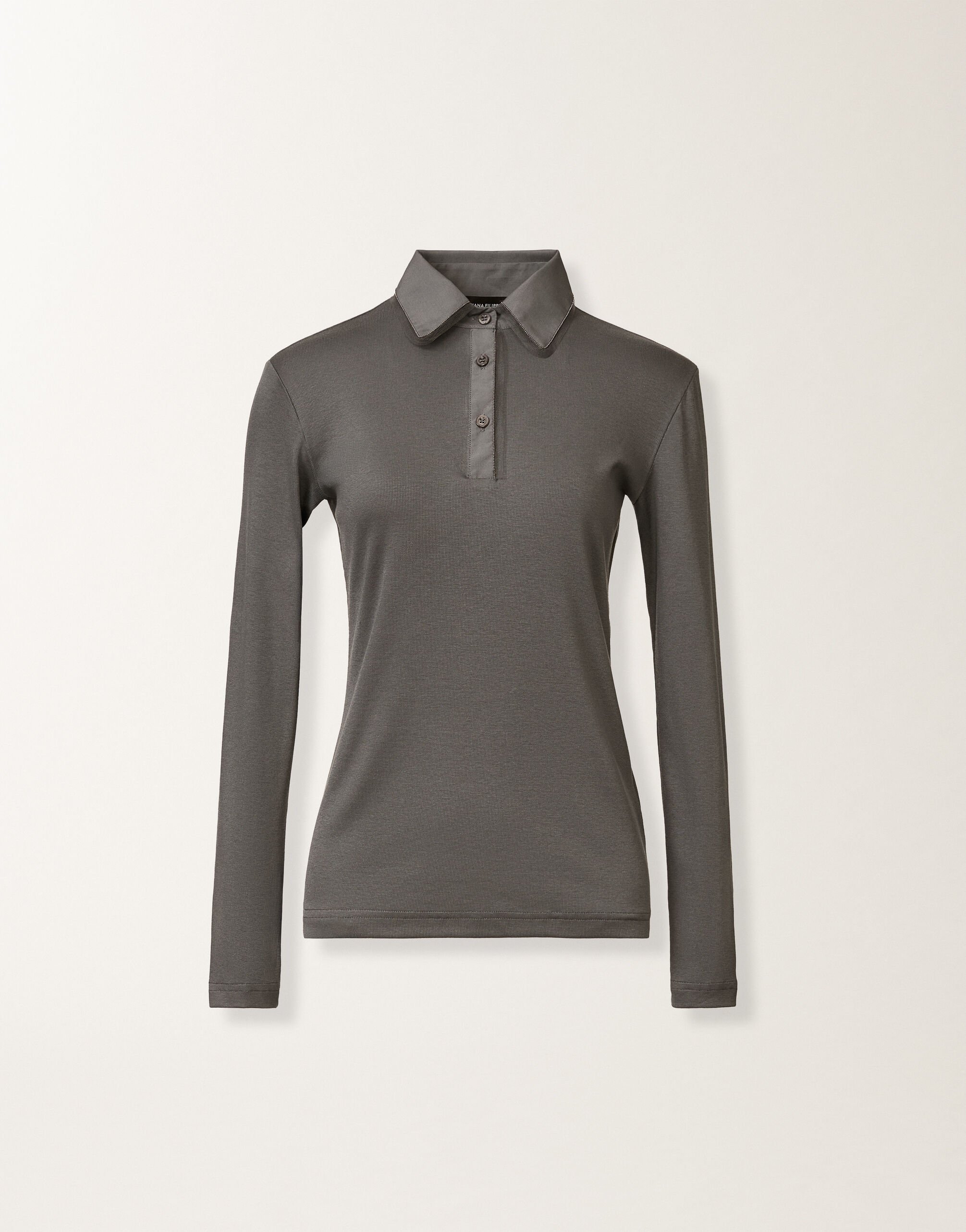 Fabiana Filippi Jersey T-shirt, smoke Grey JED225F596L6860000