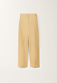 Fabiana Filippi Hose Norcia aus leichtem Nappaleder, gold GELB PLD265F331D7510000