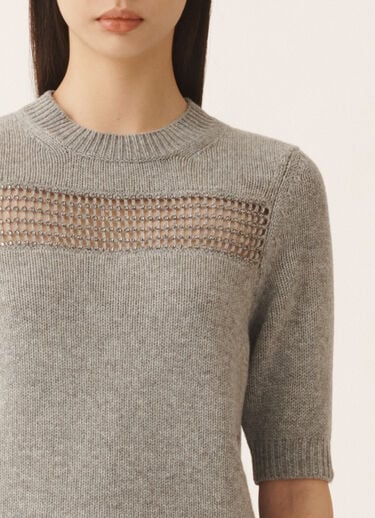 Fabiana Filippi Sweater in Platinum, rock Gray MAD266F490L8990000