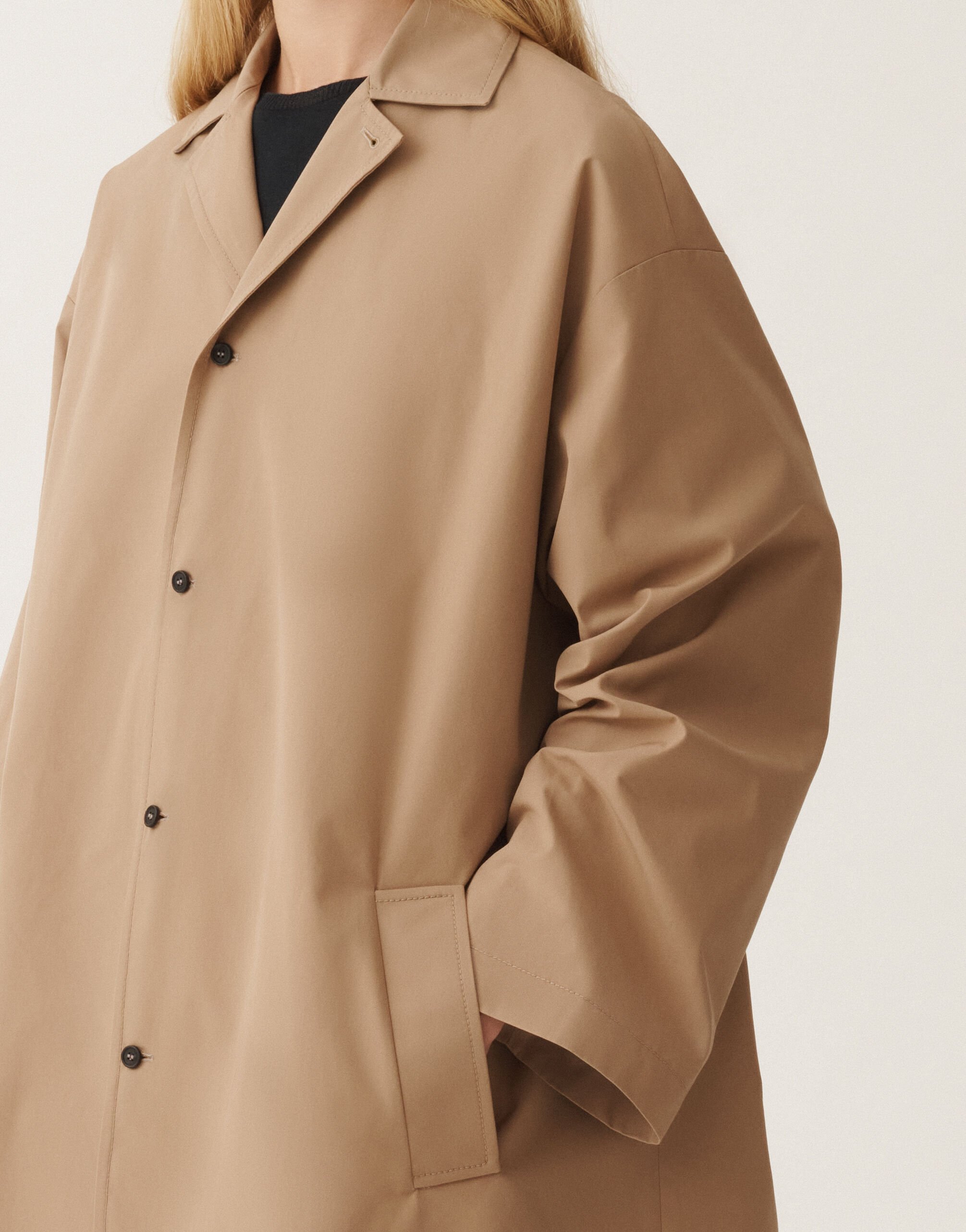 Fabiana Filippi Trenchcoat aus Baumwolle, eichelfarben BRAUN CTD265F268L1980000