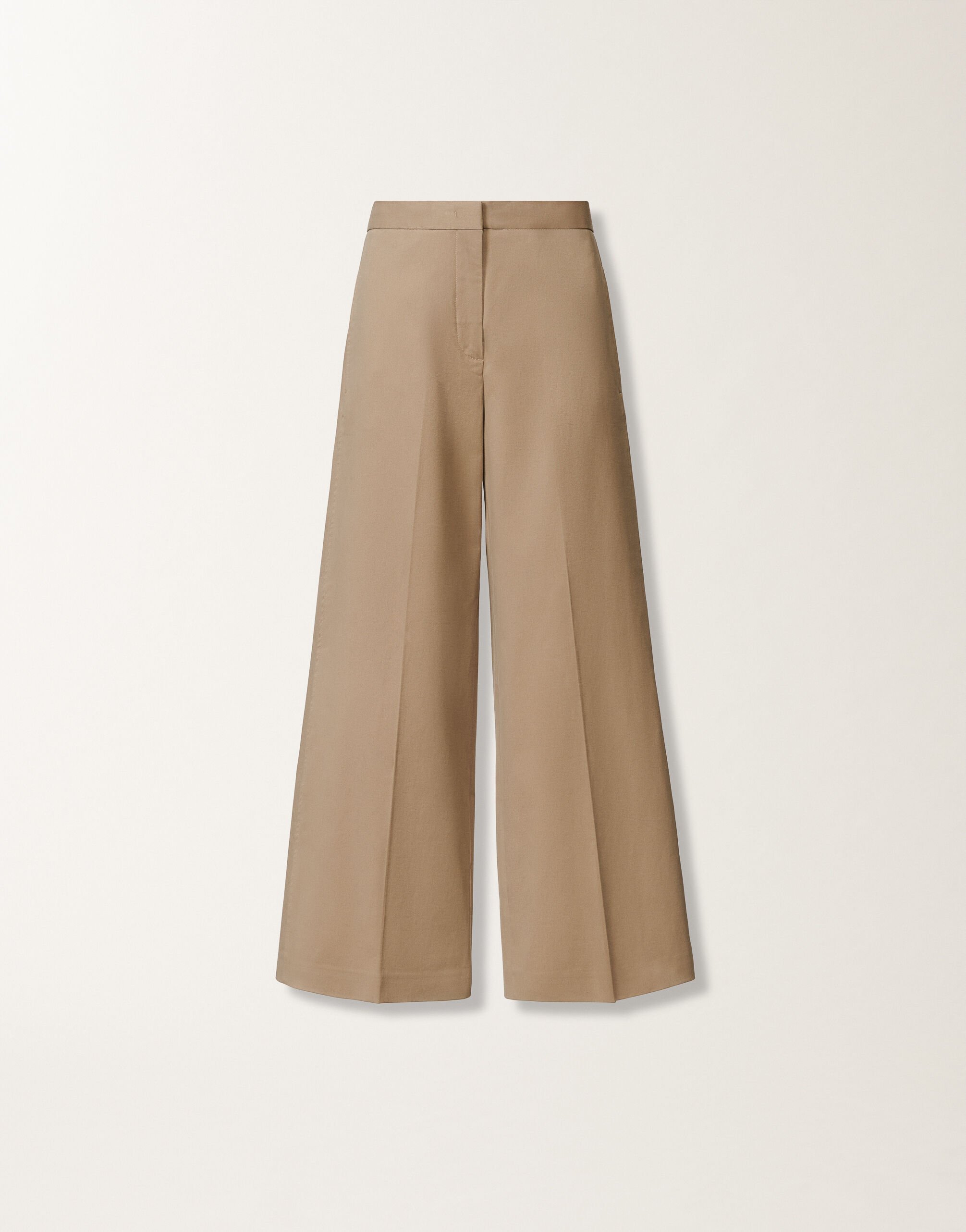 Fabiana Filippi Hose Spoleto aus Baumwollgabardine, olivgrün Grün PAD215F307L5150000