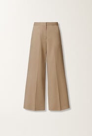 Fabiana Filippi Pantalon Spoleto en gabardine de coton, olive VERT PAD215F307L5150000
