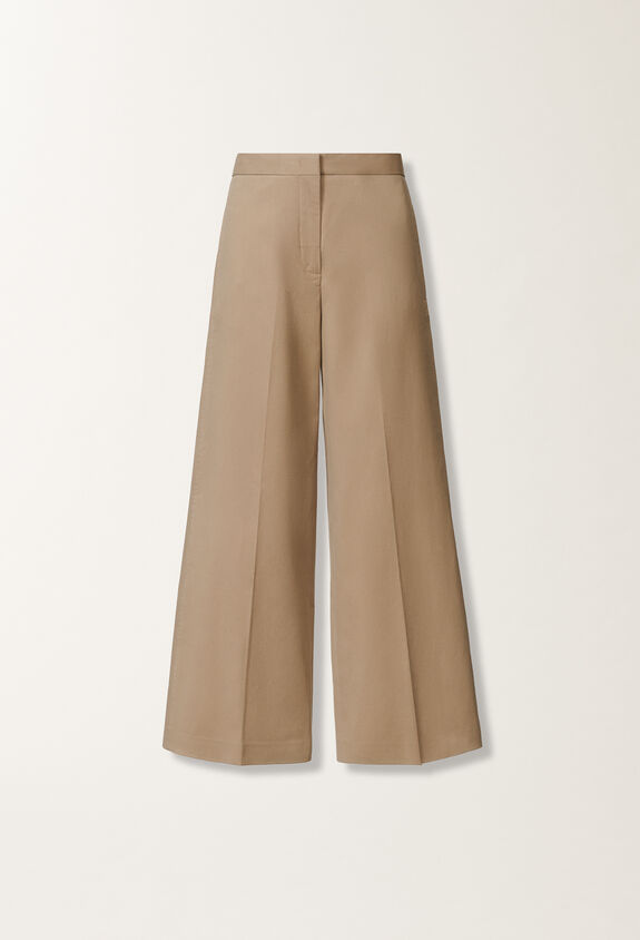 Fabiana Filippi Pantalone Spoleto in gabardina di cotone, oliva VERDE PAD215F307L5150000
