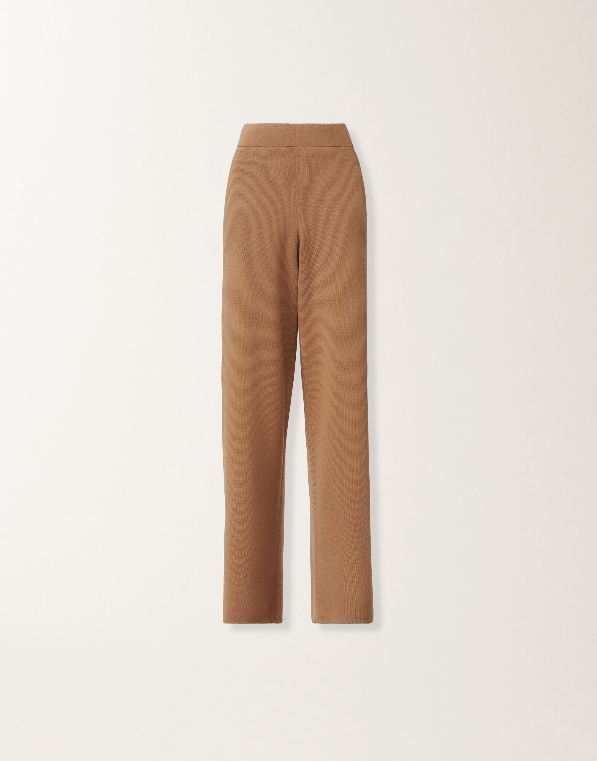 Fabiana Filippi Hose aus Merinowolle, weidenfarben Braun PAD215F335D4620000