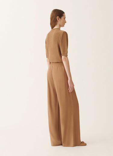 Fabiana Filippi Amelia pants in enver satin, wicker Wicker PAD266F291D9080000