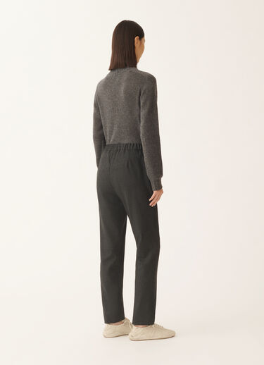 Fabiana Filippi Pantalones Spello de franela, pizarra Gris PAD225F366D1860000