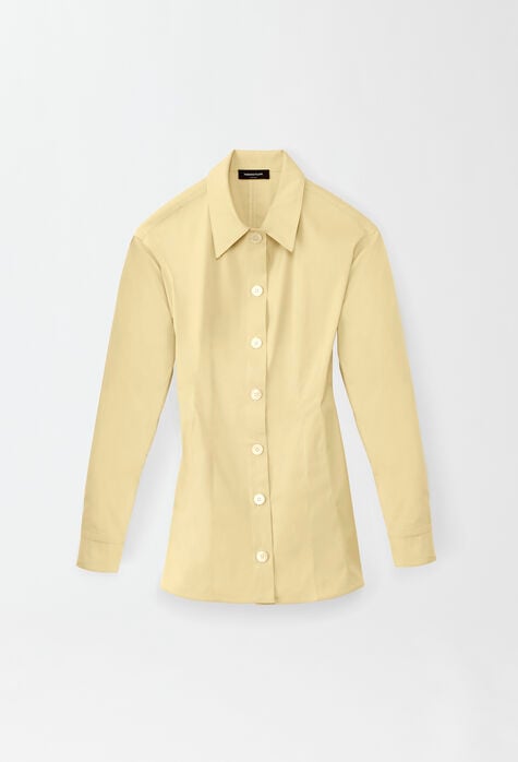 Fabiana Filippi Stretch poplin shirt jacket, pistachio CAD274F541D6140000