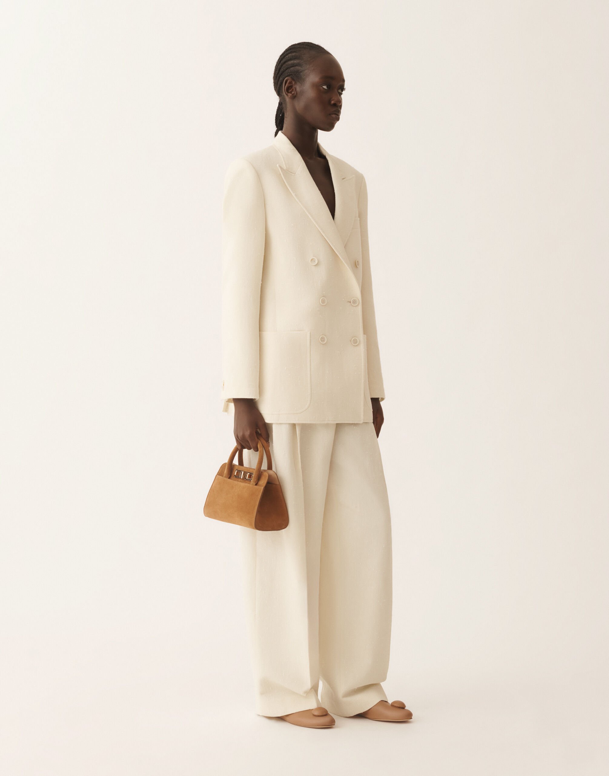 美品☆FABIANAFILIPPI☆ブラウスXS レディースSpoleto Pants in tech tailoring, nude パンツ | Fabiana