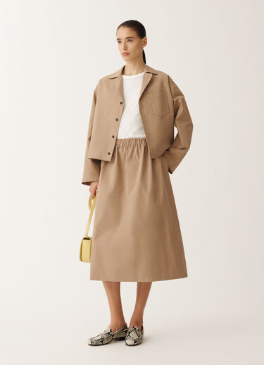 Fabiana Filippi Giacca trench, ghianda MARRONE CTD265F225D8050000
