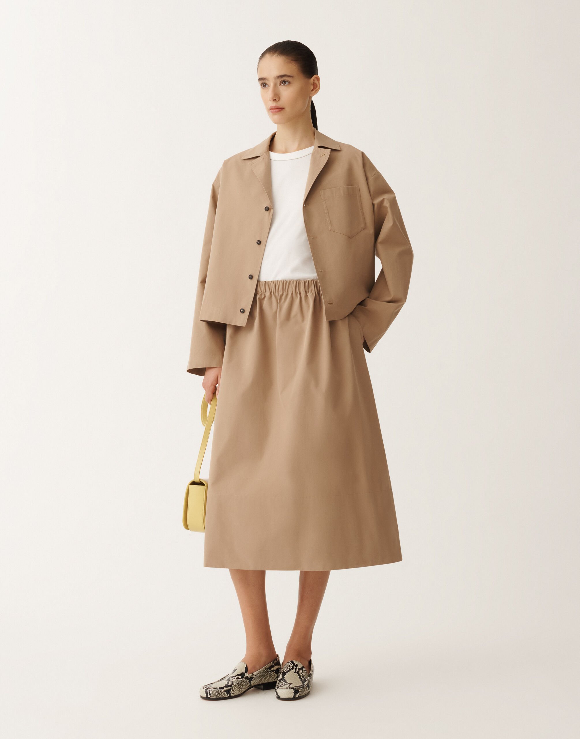 Fabiana Filippi Giacca trench, ghianda MARRONE CTD265F225D8050000