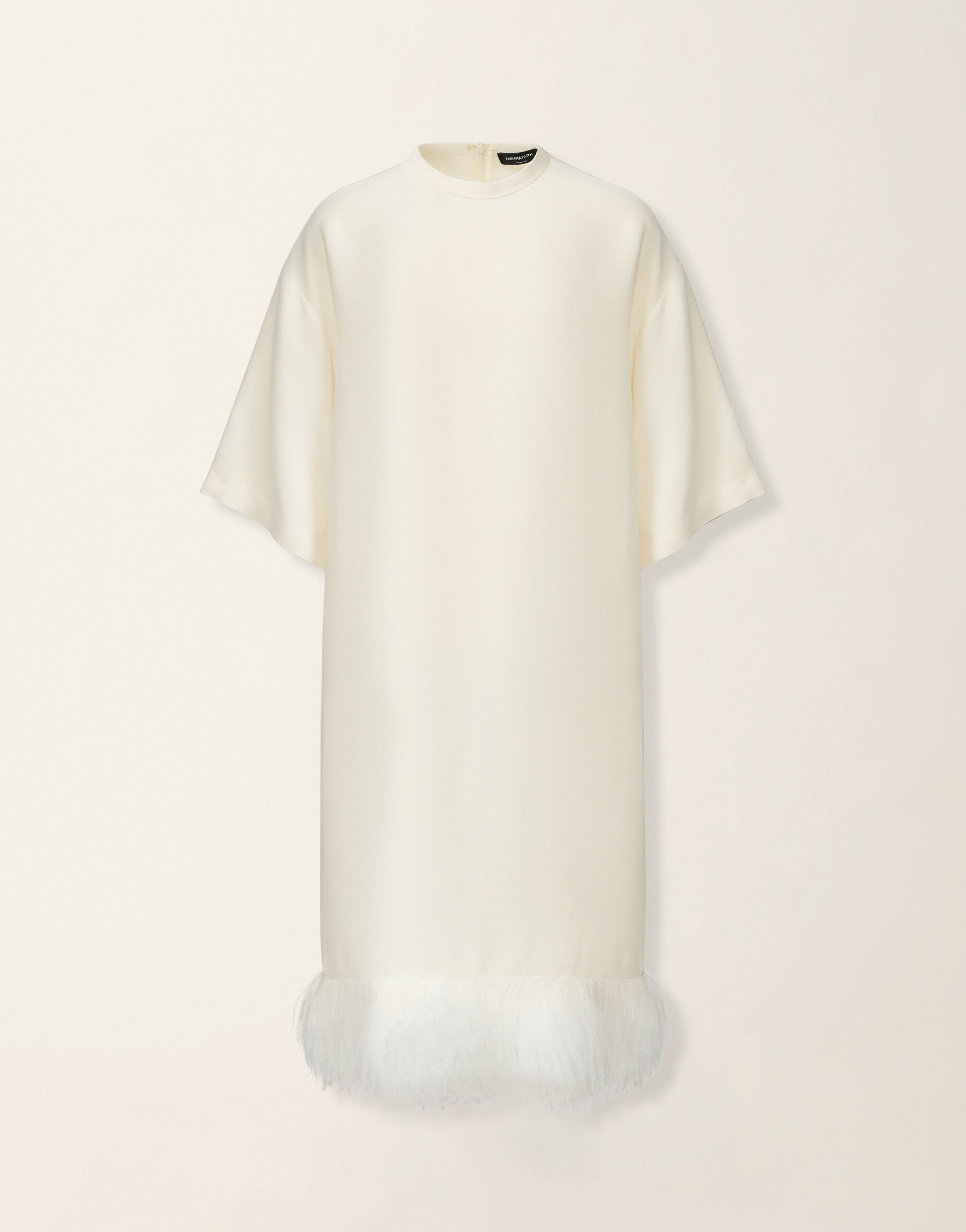 Cady maxi T-shirt dress, butter Fabiana Filippi Cady maxi T-shirt dress, butter Butter ABD226F586M4250000
