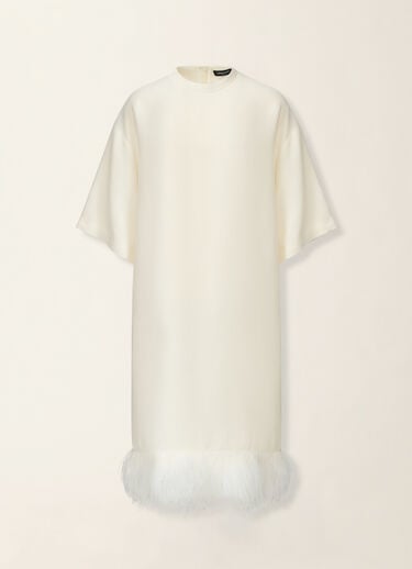 Cady maxi T-shirt dress, butter Fabiana Filippi Cady maxi T-shirt dress, butter Butter ABD226F586M4250000