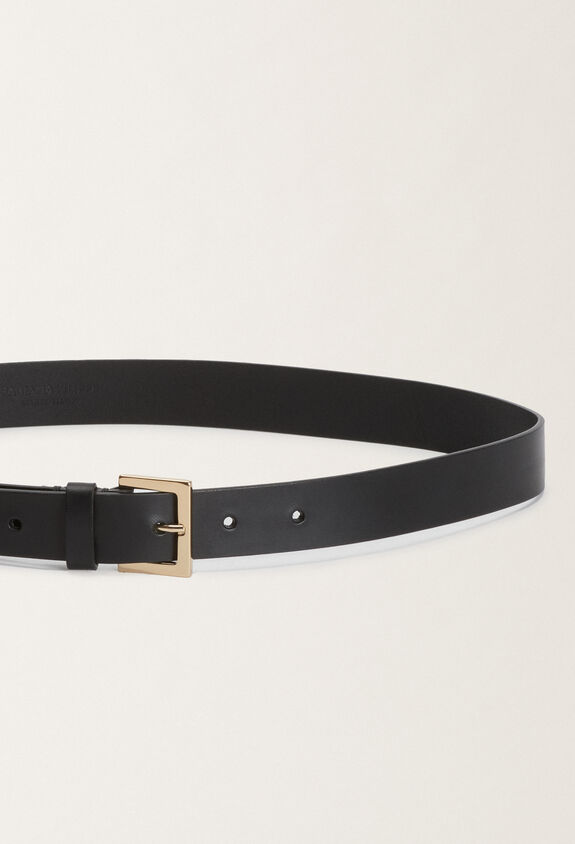 Fabiana Filippi Calfskin belt, black BLACK AAD265A973L2140000