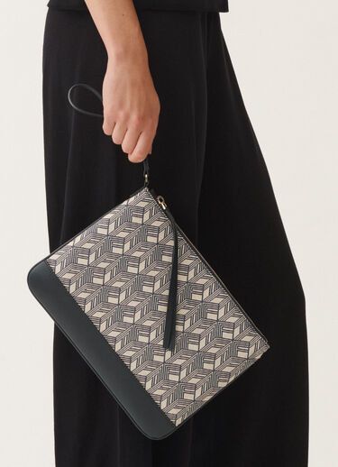 Fabiana Filippi Pochette en jacquard, bleu BLEU AAD275A035L4070000